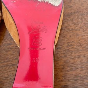 Christian Louboutin mules
